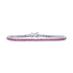 Load image into Gallery viewer, Crimson Charm Men's Ruby Bracelet
