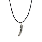 Load image into Gallery viewer, Timeless Elegance Stainless Steel Feather Pendant