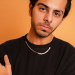 Load image into Gallery viewer, Black Onyx Pearl Men's Necklace