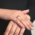 Load image into Gallery viewer, Garnet  Eternity Stackable Band