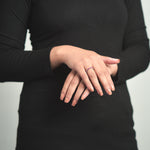 Load image into Gallery viewer, Stackable Ruby Eternity Band