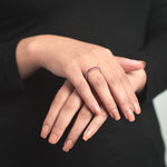 Load image into Gallery viewer, Stackable Ruby Eternity Band