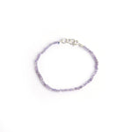 Load image into Gallery viewer, Luminous Amethyst Beaded Bracelet and Necklace Set