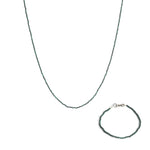 Load image into Gallery viewer, Pastoral Malachite Beaded Necklace Set