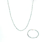Load image into Gallery viewer, Preeminent Lapis Lazuli Beaded Bracelet and Necklace Set