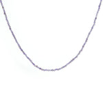 Load image into Gallery viewer, Luminous Amethyst Beaded Necklace