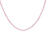 Load image into Gallery viewer, Lustrous Crystal Age Pink Tourmaline Beaded Necklace