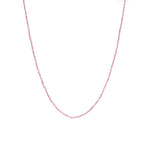 Load image into Gallery viewer, Lustrous Crystal Age Pink Tourmaline Beaded Necklace