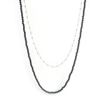 Load image into Gallery viewer, Pearl and Black Onyx  Necklace, Bracelet  and  Studs