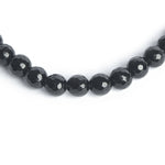 Load image into Gallery viewer, Pearl and Black Onyx  Necklace, Bracelet  and  Studs