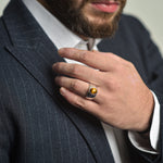 Load image into Gallery viewer, Tiger Eye Chic Ring