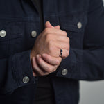 Load image into Gallery viewer, Sapphire Bold Stacker