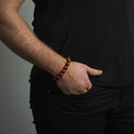 Load image into Gallery viewer, Red Jasper  Earth Beaded Bracelet