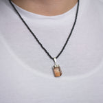 Load image into Gallery viewer, Aesthetic Imperial Topaz Pendant