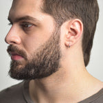 Load image into Gallery viewer, Classic Silver Hoops