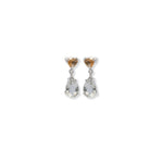 Load image into Gallery viewer, Ecclesiastic Citrine and Green Amethyst Quirks Dangles