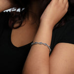 Load image into Gallery viewer, Glamorous Tanzanite Women's Bracelet by Ravia
