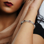 Load image into Gallery viewer, Ruby women bracelet