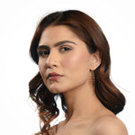 Load image into Gallery viewer, Garnet Fish Hook Style Women's Earrings by Ravia