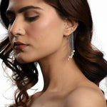 Load image into Gallery viewer, Pearl Ear Cuffs Dangle