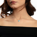 Load image into Gallery viewer, Evil Eye Charm Necklace for Women by Ravia