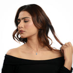 Load image into Gallery viewer, Emerald London Blue Topaz Pendant