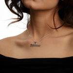 Load image into Gallery viewer, Letter Name Pendant