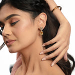 Load image into Gallery viewer, Citrine and Green Amethyst Earrings