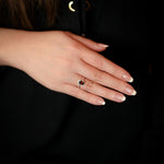 Load image into Gallery viewer, Exquisite and Glistening Garnet Women's Ring By Ravia