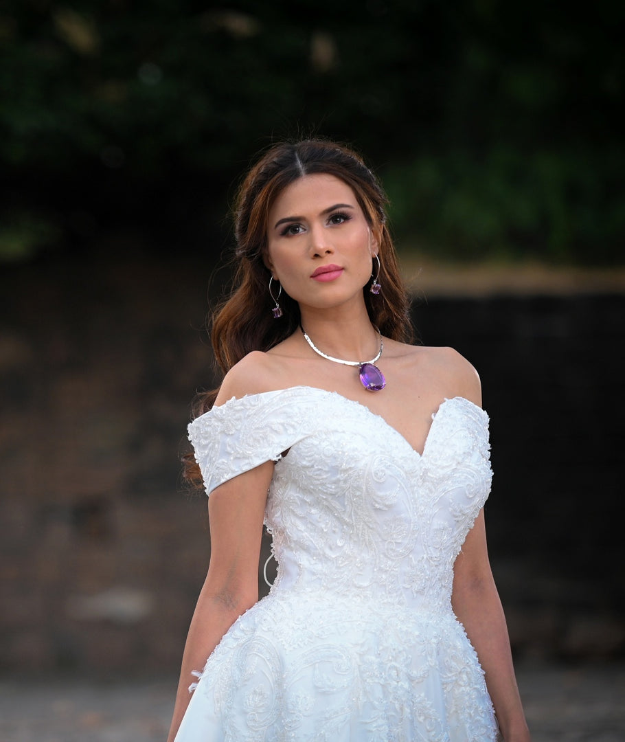 Velvet Luxury Amethyst Set for Women