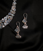 Load image into Gallery viewer, Coastal Blue Heaven Aqua Statement earring