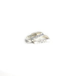 Load image into Gallery viewer, Engraved Stacking Ring pair for Women
