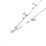 Load image into Gallery viewer, Cubic Zirconia Floral Anklet for Women