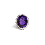 Load image into Gallery viewer, Stunning Amethyst Women's Ring