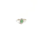 Load image into Gallery viewer, Dainty Emerald Ring for Women