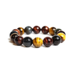 Load image into Gallery viewer, Tiger Eye Beaded Bracelet for Men