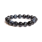 Load image into Gallery viewer, Blue Tiger Eye Beaded Men's Bracelet