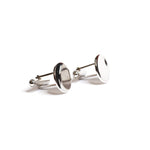 Load image into Gallery viewer, Silver Cufflinks for Men
