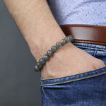 Load image into Gallery viewer, Men's Beads Bracelet