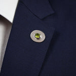 Load image into Gallery viewer, Peridot Collar Pin
