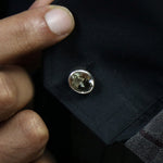 Load image into Gallery viewer, Men's Amethyst Cufflinks