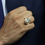 Load image into Gallery viewer, Green Amethyst Ring