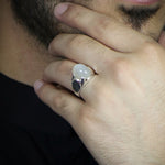 Load image into Gallery viewer, Moonstone Ring for Men