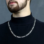 Load image into Gallery viewer, Stylish Figaro Men's Link Chain by Ravia