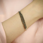 Load image into Gallery viewer, Beads Women Bracelet with silver chain