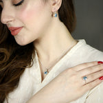 Load image into Gallery viewer, Swiss Blue Topaz Women's Set