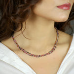 Load image into Gallery viewer, Tourmaline Bead Women's Necklace