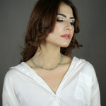 Load image into Gallery viewer, Fancy Turquoise Bead Necklace for Women by Ravia