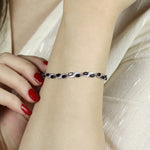 Load image into Gallery viewer, Luxurious Garnet Women's Bracelet by Ravia