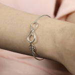 Load image into Gallery viewer, Infinity Charm Bracelet for Women by Ravia